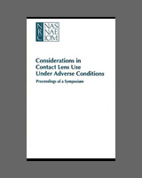 Cover of Considerations in Contact Lens Use Under Adverse Conditions