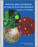 Cover of Potential Risks and Benefits of Gain-of-Function Research