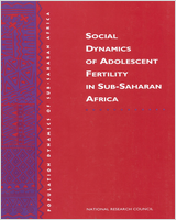 Cover of Social Dynamics of Adolescent Fertility in Sub-Saharan Africa