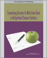 Cover of Examining Access to Nutrition Care in Outpatient Cancer Centers