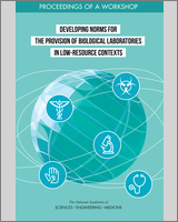 Cover of Developing Norms for the Provision of Biological Laboratories in Low-Resource Contexts