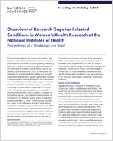 Cover of Overview of Research Gaps for Selected Conditions in Women's Health Research at the National Institutes of Health