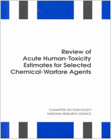 Cover of Review of Acute Human-Toxicity Estimates for Selected Chemical-Warfare Agents
