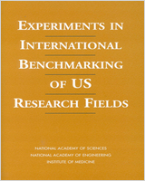 Cover of Experiments in International Benchmarking of US Research Fields