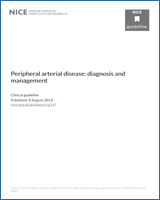 Cover of Peripheral arterial disease: diagnosis and management
