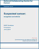 Cover of Suspected Cancer