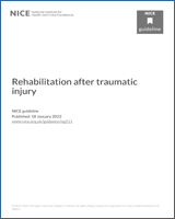 Cover of Rehabilitation after traumatic injury