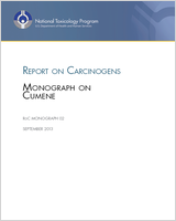 Cover of Report on Carcinogens Monograph on Cumene