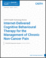 Internet-Delivered Cognitive Behavioural Therapy for the 