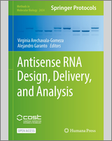 Cover of Antisense RNA Design, Delivery, and Analysis