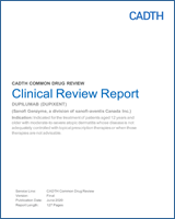 Cover of Clinical Review Report: Dupilumab (Dupixent)