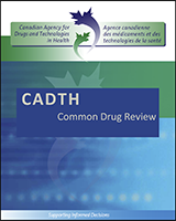 Cover of CADTH Canadian Drug Expert Committee Final Recommendation Infliximab