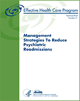 Cover of Management Strategies To Reduce Psychiatric Readmissions