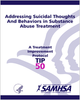 Cover of Addressing Suicidal Thoughts And Behaviors in Substance Abuse Treatment