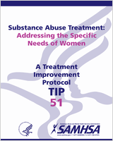 Cover of Substance Abuse Treatment: Addressing the Specific Needs of Women