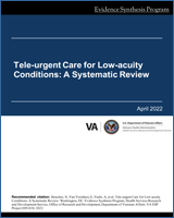 Cover of Tele-urgent Care for Low-acuity Conditions: A Systematic Review