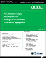 Cover of Nonpharmacologic Treatments for Menopause-Associated Vasomotor Symptoms