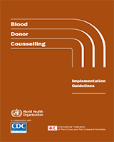 Cover of Blood Donor Counselling: Implementation Guidelines