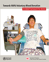 Cover of Towards 100% Voluntary Blood Donation
