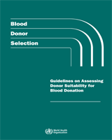 Cover of Blood Donor Selection