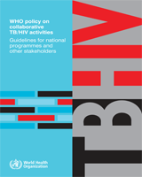 Cover of WHO Policy on Collaborative TB/HIV Activities