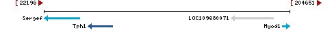 Genomic Context describing neighboring genes