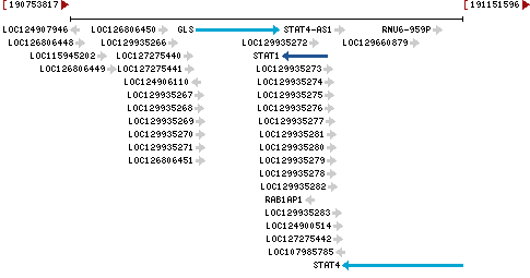 Genomic Context describing neighboring genes